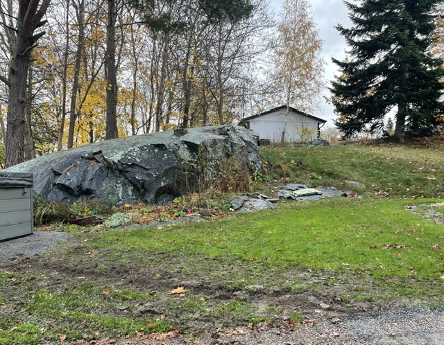 Område före stenläggning